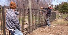Tweak Level and Rechecking of Aluminum Fence Panels After Installation