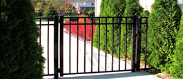 San Marino Style Horizon Straight Commercial Gate 